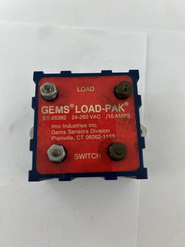 GEMS Sensors Load-Pak Solid-State Load Switch ST-26392