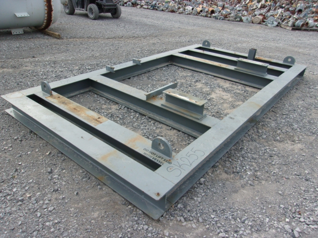 Custom I-Beam Vessel Skid Frame SK255 — product image 4 of 7