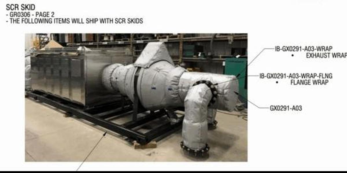 Girtz SCR Urea Skid GR0306 for 4000kW Diesel Engine