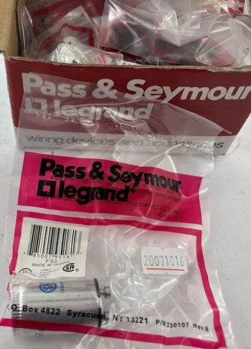 Pass & Seymour Legrand FS-2 Fluorescent Lamp Starter for 14, 15 & 20 Watt Lamps (Box of 10) — product image 2 of 6