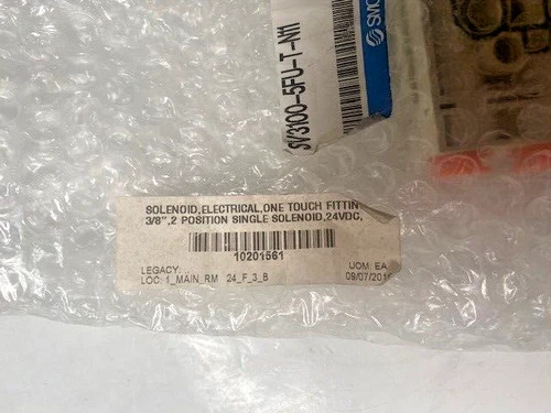 SMC SV3100-5FU-T-N11 Solenoid Valve 3/8" 24VDC — product image 3 of 5