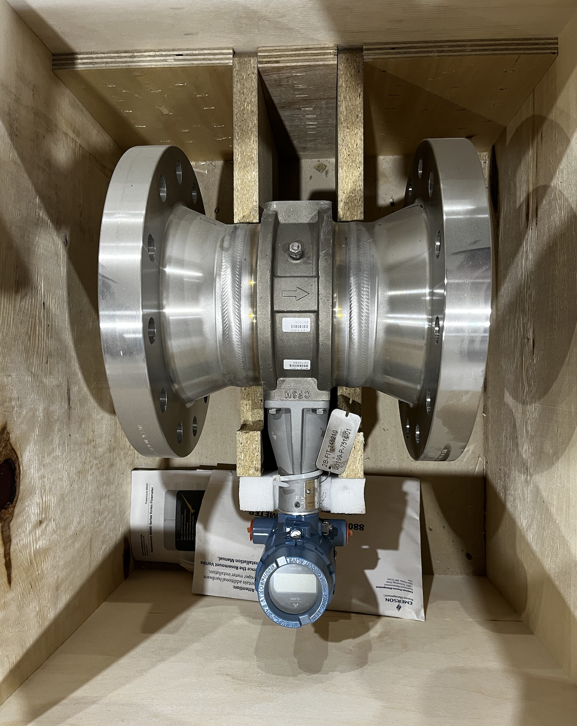 Rosemount 8800D Vortex Flow Meter 6 Inch Class 300 ANSI