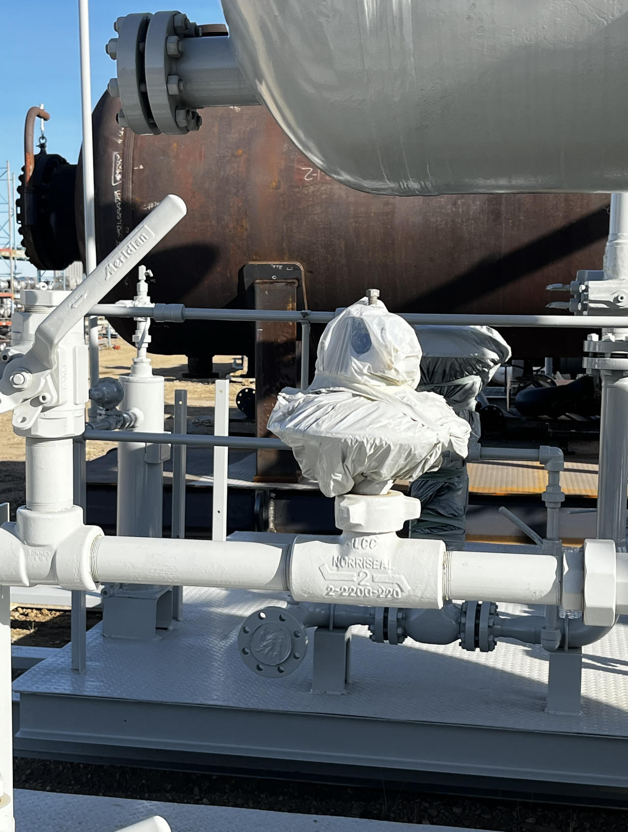Maloney Steel Horizontal 3-Phase Separator 42" x 12' PV-300 — product image 6 of 11