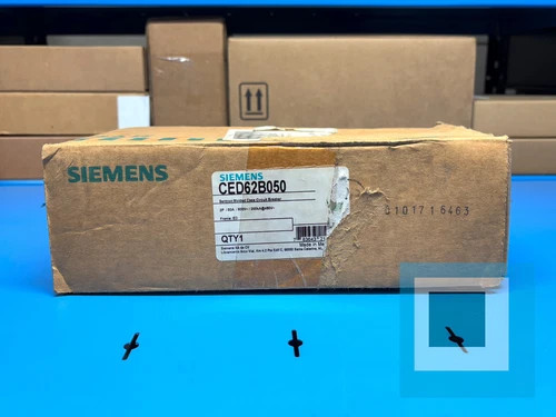 Siemens CED62B050 50A 2-Pole 600V Molded Case Circuit Breaker — primary product image