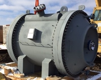 Unused Tranter Spiral Heat Exchanger 1120-E-10490, 2097.89 ft² — product image 4 of 5