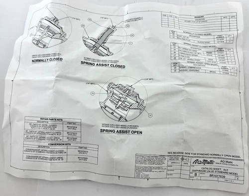 Ingersoll Rand AqMatic 1AA69K12 3" Repair Valve Kit — product image 5 of 5