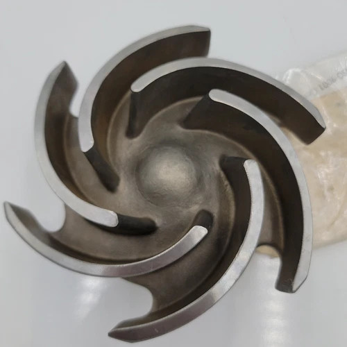 Goulds 3196 MTX Centrifugal Pump Impeller, 2x3-6, 6 Vane, 5.875" Diameter, 316SS — product image 7 of 9