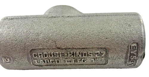 Crouse-Hinds EYS31 1-1/4" NPT Explosion Proof Vertical Sealing Fitting Aluminum — product image 2 of 5