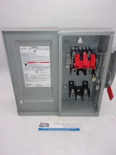 Siemens GF322N General Duty Safety Switch 60A 240V 3P Fusible NEMA 1 — product image 4 of 8