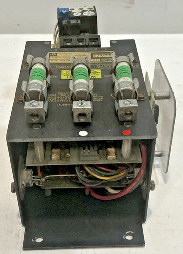 Payne Engineering Solid State Reversing Starter 11R-4-3HPA with ABB T25DU Overload Relay — product image 5 of 8