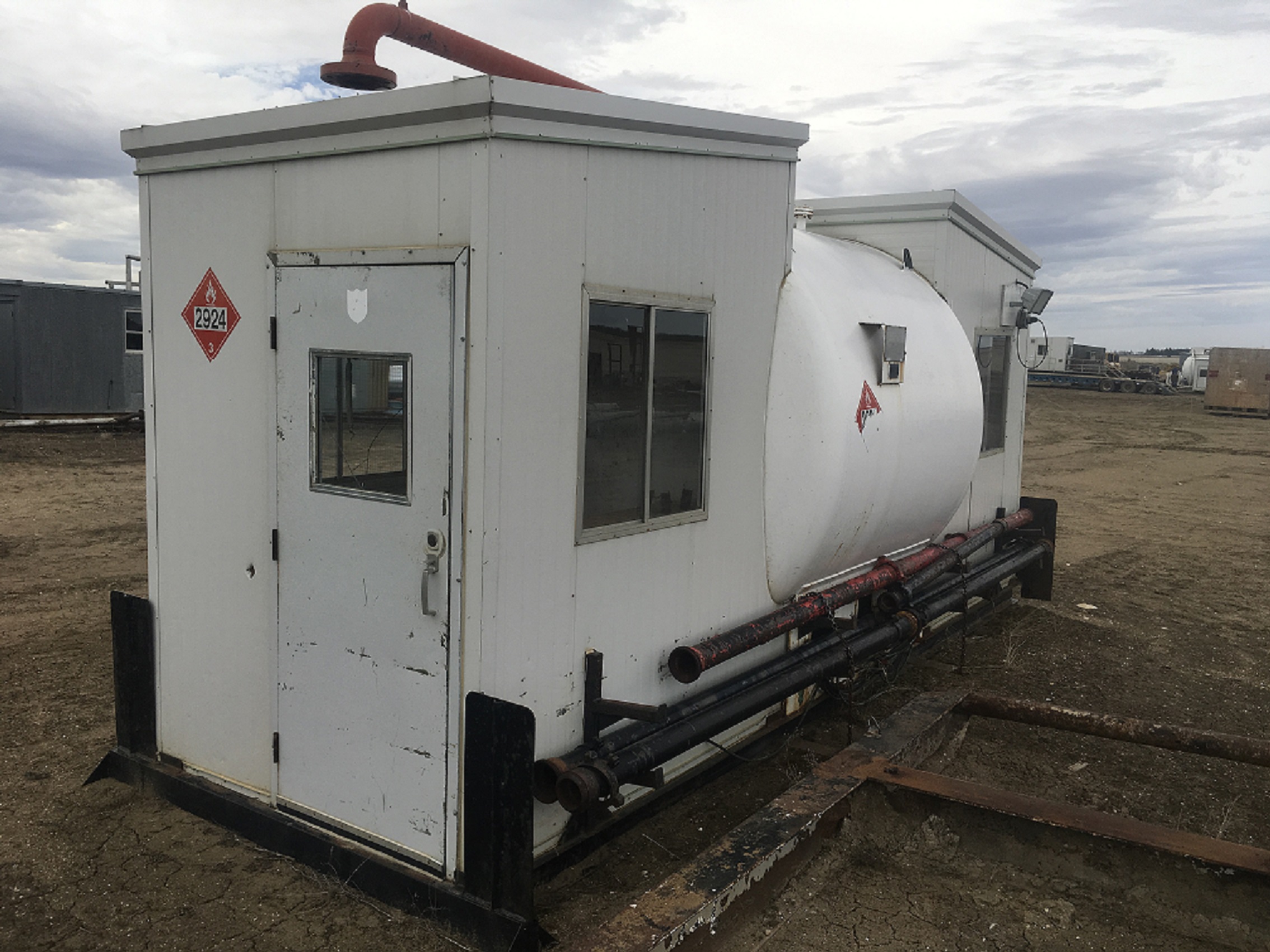 Soudure F.M. Inc. Horizontal Pressure Vessel FMO 5134, 8' Diameter x 7' Length — product image 2 of 8