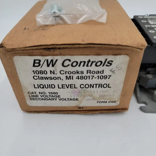 B/W Controls 1500-G-L1-S11 Liquid Level Control Relay — product image 2 of 7
