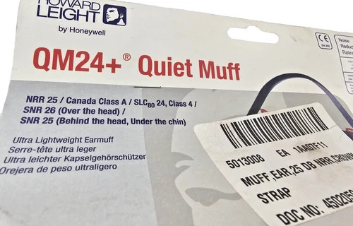 Howard Leight QM24+ Quiet Muff Earmuffs by Honeywell — product image 2 of 4