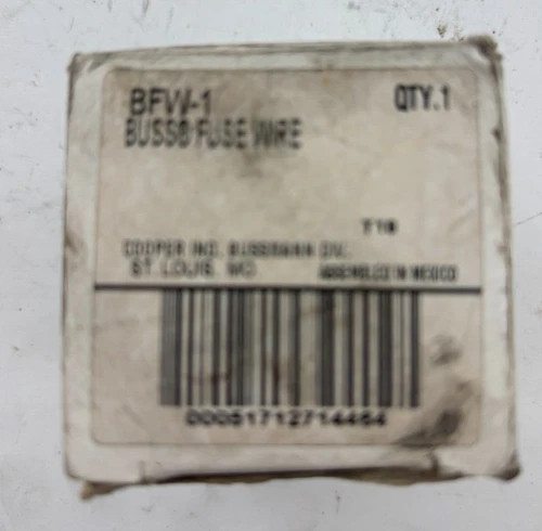 Bussmann BFW-1 Fuse Wire, 1 lb Spool — product image 5 of 6