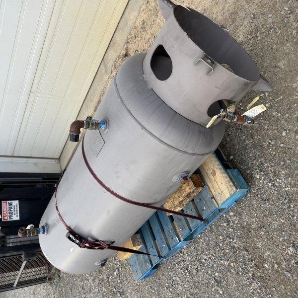 Manchester Tank 120 Gallon Vertical Air Receiver Tank A8009087