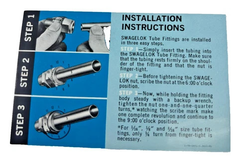 Whitey SS-4VS4 Stainless Steel 1/4" Integral Bonnet Needle Valve — product image 4 of 4