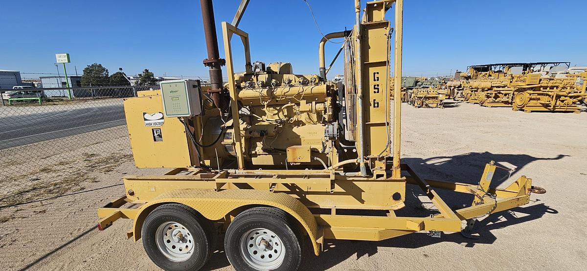 Caterpillar G3306 Trailer-Mounted Diesel Generator Set