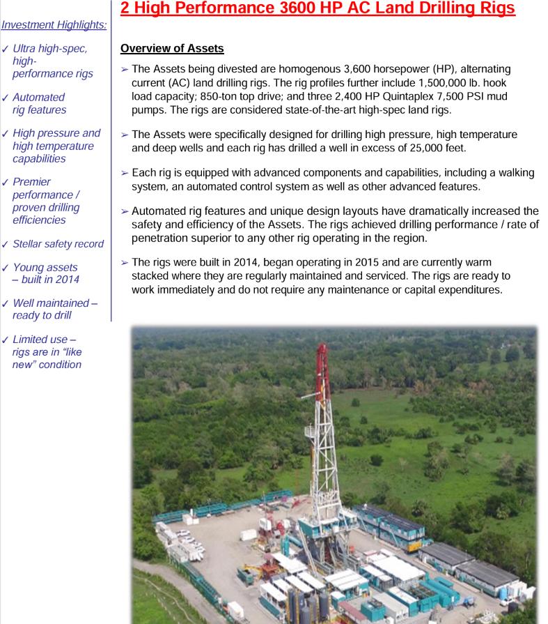 3600 HP AC Land Drilling Rig — product image 2 of 2