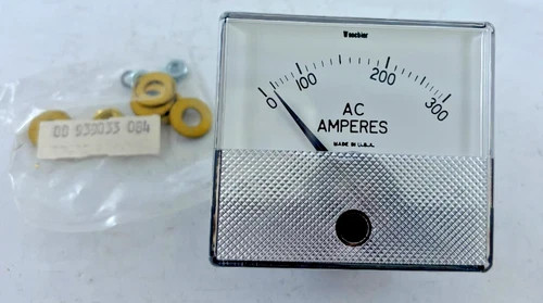 Weschler Instruments 644B637A18 Analog AC Ammeter 0-300A — product image 2 of 4