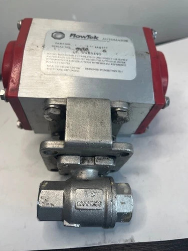 FlowTek Bray 1/2" Pneumatic Actuated Ball Valve — product image 3 of 6