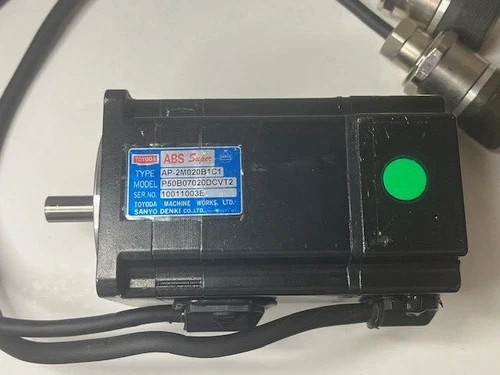 Toyoda AP-2M020B1C1 ABS Super Servo Motor (Sanyo Denki P50B07020DCVT2) — product image 3 of 6