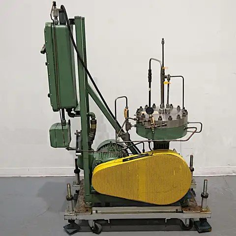 Fluitron A1-20 5 HP Single Stage Diaphragm Gas Compressor