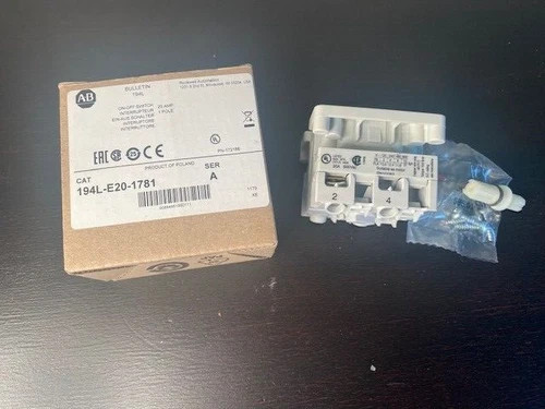 Allen Bradley 194L-E20-1781 Control and Load Switch — primary product image