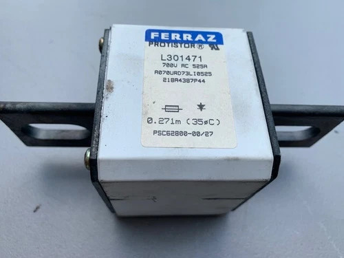Ferraz Shawmut Protistor Fuse L301471 A070URD73LI0525 525A 700VAC — product image 3 of 3