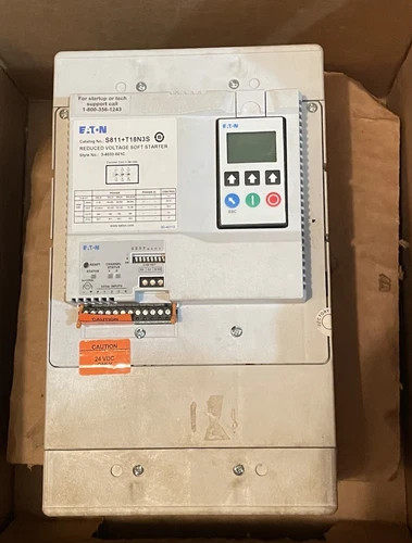 Eaton S811+T18N3S Reduced Voltage Soft Starter 180A 600V 3-Phase — primary product image