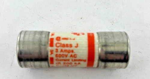 Gould Shawmut Amp-Trap A4J3 Class J Fast-Acting Fuse, 3A, 600V AC (Box of 7) — product image 4 of 4