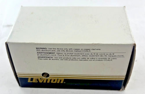Leviton MS302 Motor Start Switch 30A 600V AC Black — product image 3 of 6