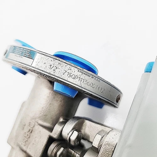 Jamesbury 1/2" CL150 Ball Valve 7150P11136001112 with VPVL100 SR Actuator and Quartz Position Monitor — product image 5 of 6