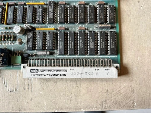 ABB MEM86-192K RAM Memory Board 3200-MR2 — product image 2 of 5