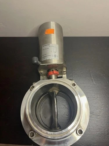 Alfa Laval LKB-101.6 4" Actuated Butterfly Valve with LKLA-NO Actuator — product image 5 of 6