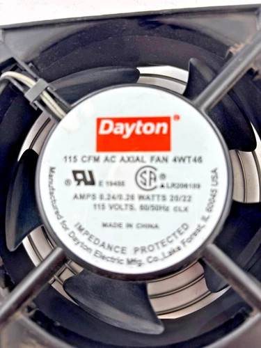 Dayton 4WT46 115 CFM AC Axial Fan — product image 2 of 4