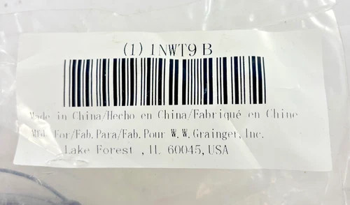 Grainger 1NWT9 4-Inch Rubber Wheel — product image 2 of 3