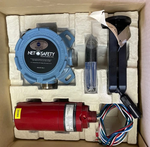 Emerson Net Safety UVIRS-A Ultraviolet/Infrared Flame Detector with JB-MPS-A Junction Box — primary product image