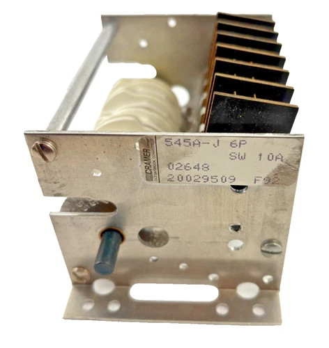 Cramer 545A-J 6P 10A Relay Timer Body 6 Pole — product image 3 of 7