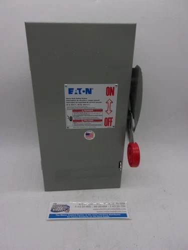 Eaton DH362NGK Heavy Duty Safety Switch 60A 600V — product image 3 of 9