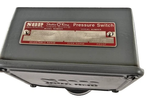 SOR Static O-Ring Pressure Switch 4NN-K4-P1-C2A — product image 2 of 11