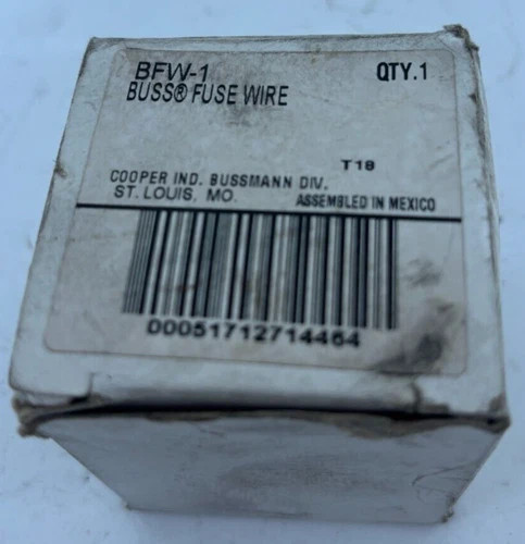 Bussmann BFW-1 Fuse Wire, 1 lb Spool — primary product image