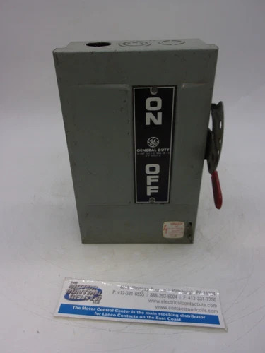 General Electric TG4321 General Duty Fusible Safety Switch — primary product image