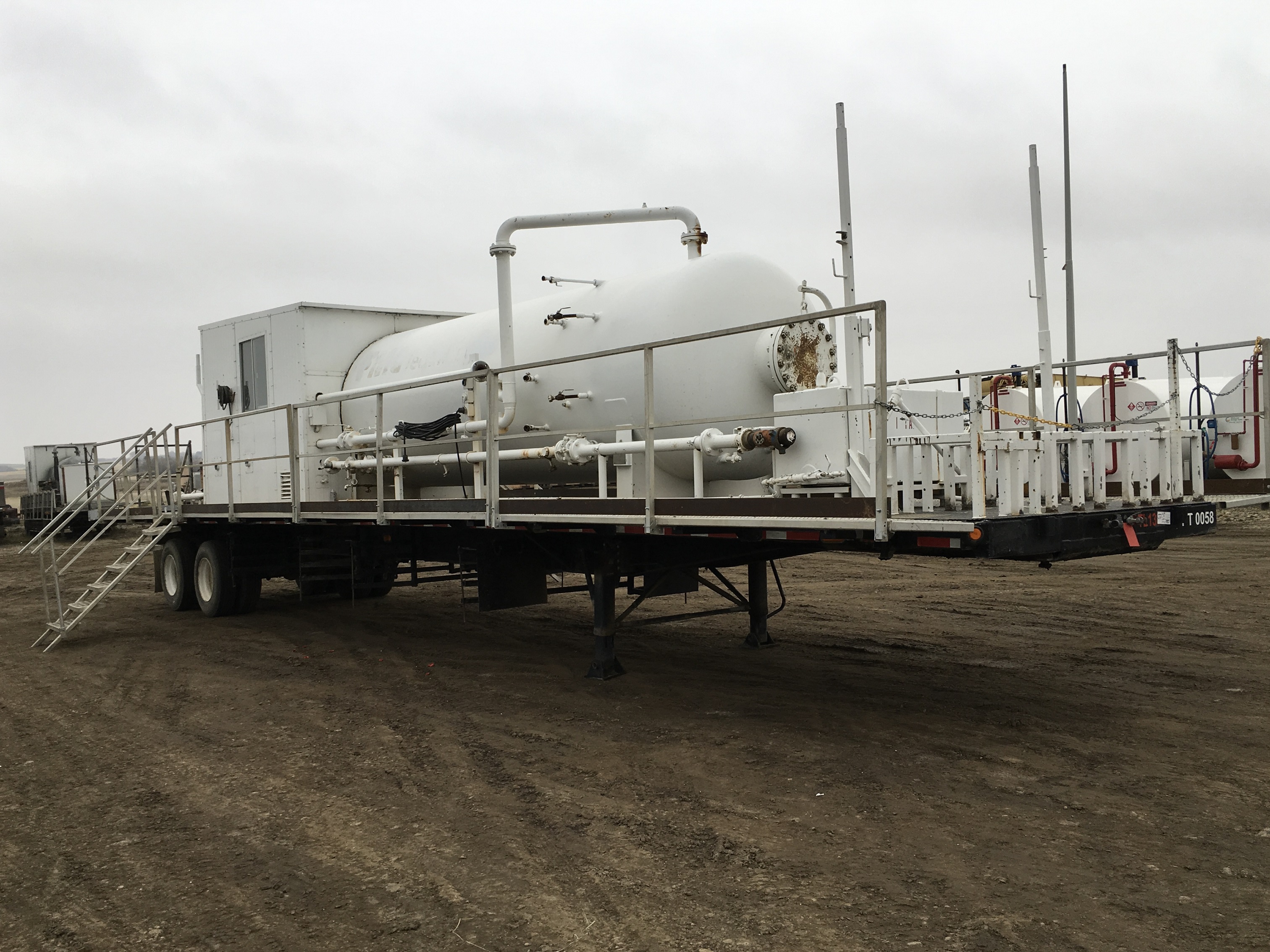 International Vessel Fabrication 6' x 20' Horizontal Separator Production Testing Unit — product image 4 of 13