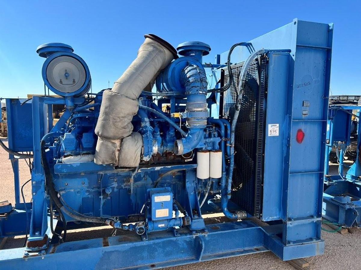 MTU Detroit Diesel 16V2000 M36 R1637M36 Diesel Engine with Radiator Skid — product image 10 of 10