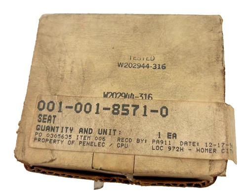 W202944-316 Stainless Steel Valve Seat — primary product image