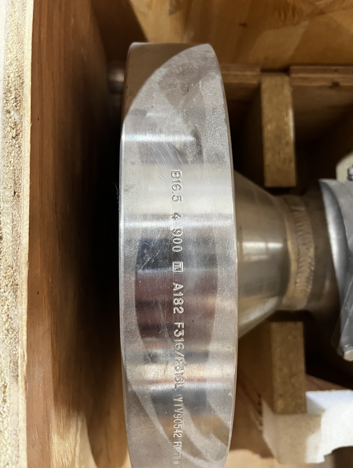 Rosemount 8800D 4-Inch Class 900 ANSI Vortex Flow Meter (Meter Body Only) — product image 2 of 2