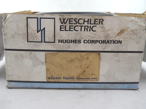 Weschler Electric RX-371 Analog Panel Voltmeter Model 409C570A23