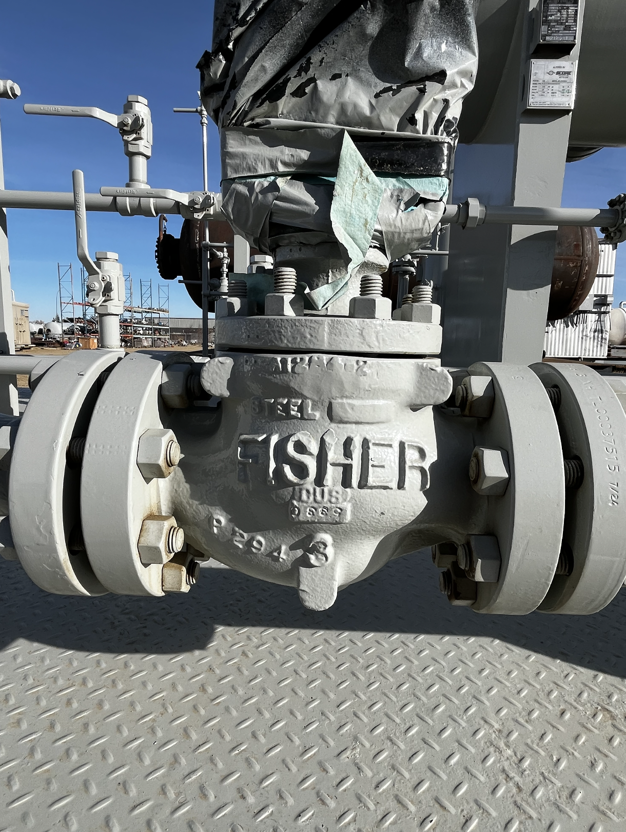 Maloney Steel Horizontal 3-Phase Separator 42" x 12' PV-300 — product image 7 of 11