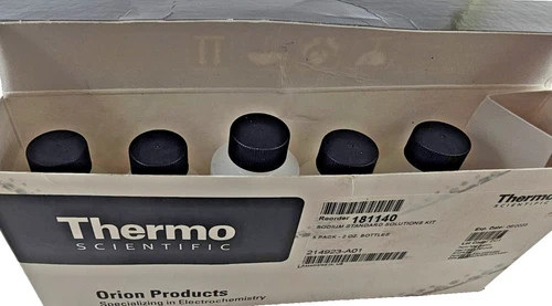 Thermo Scientific Orion 181140 Sodium Standard Solutions Kit - 5 Pack 2 oz Bottles — product image 3 of 4