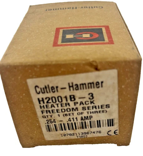 Cutler-Hammer H2001B-3 Freedom Series Heater Pack (Set of Three, 0.254-0.411 Amp) — primary product image